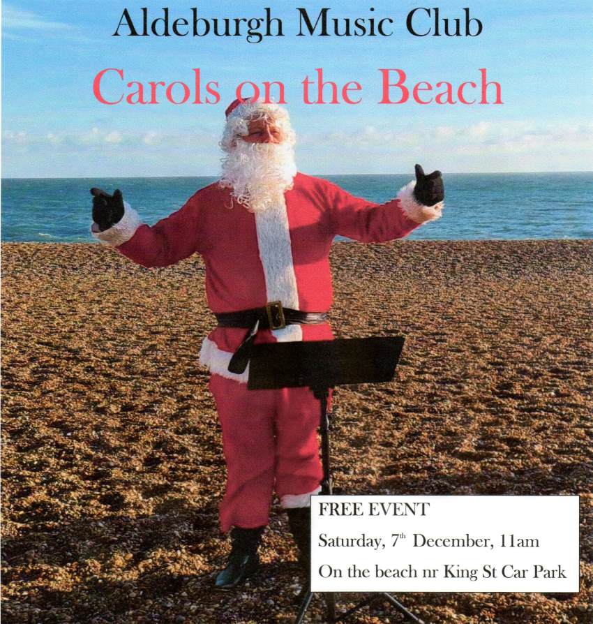 CANCELLED !!  Carols on the Beach